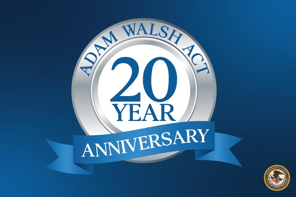 Adam Walsh Act 20 Year Anniversary - card